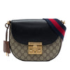Gucci GG Supreme Web Padlock Crossbody Secondhand
