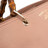 Gucci Medium Calfskin Bamboo Shopper Satchel Secondhand