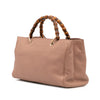 Gucci Medium Calfskin Bamboo Shopper Satchel Secondhand
