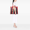 Gucci Canvas Baiadera Striped Tote Secondhand