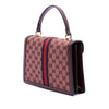 Gucci Small GG Canvas Web Ophidia Top Handle Flap Secondhand