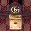 Gucci Small GG Canvas Web Ophidia Top Handle Flap Secondhand