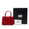 Prada Mini Patent Galleria Double Zip Satchel Secondhand