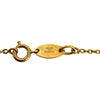 Chanel CC Gold Plated Pendant Chain Necklace Secondhand