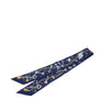 Secondhand Hermès Les Cles a Pois Silk Twilly Scarf
