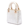 Dior Mini Satin Cannage Crystal Embellished Lady Dior Secondhand