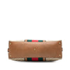 Secondhand Gucci Medium GG Canvas Web Rania Top Handle Bag