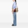 Secondhand Gucci Medium GG Canvas Web Rania Top Handle Bag