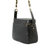Chanel CC Chevron Caviar Vanity Case with Chain Secondhand