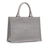 Secondhand Dior Medium Cannage Embroidered Book Tote