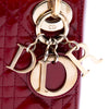 Dior Mini Patent Cannage Lady Dior Secondhand