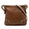 Secondhand Bottega Veneta Nappa Intrecciato Cutwork Crossbody