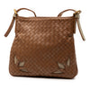 Secondhand Bottega Veneta Nappa Intrecciato Cutwork Crossbody