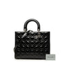 Dior Large Patent Cannage Lady Dior Secondhand