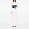 Prada Bicolor Saffiano Push Lock Clutch Secondhand