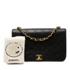 Chanel CC Quilted Lambskin Full Single Flap Secondhand