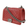 Chanel Old Medium Quilted Lambskin Boy Flap Secondhand