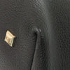 Ferragamo Grained Calfskin Studded Gancini Tote Secondhand
