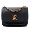 Louis Vuitton Calfskin Lockme Chain Shoulder Bag Secondhand