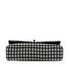 Chanel Medium Classic Tweed and Ribbon Logo Double Flap Secondhand