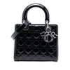 Secondhand Dior Medium Patent Cannage Lady Dior