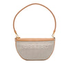 Burberry Mini Embossed Logo Canvas Olympia Shoulder Bag Secondhand