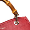 Gucci Small Calfskin Bamboo Shopper Satchel Secondhand