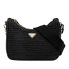 Prada Yarn Effect Raffia Crochet Re Edition 2005 Satchel Secondhand