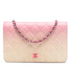 Chanel Ombre Lambskin Degrade Wallet On Chain Secondhand