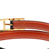Hermès Box Calf Quentin Reversible Belt Secondhand