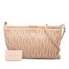 Miu Miu Matelasse Nappa Frame Clutch with Strap Secondhand