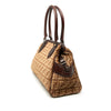 Fendi Medium Zucca Velvet Etniko Du Jour Handbag Secondhand