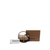 Burberry Leather Trimmed House Check Coated Canvas Highlands Satchel Secondhand