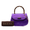 Gucci Mini Satin Bamboo Night Secondhand