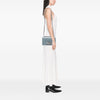 Secondhand Alexander McQueen Croc Embossed Calfskin Skull Knuckle Duster Crossbody
