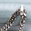 Secondhand Alexander McQueen Croc Embossed Calfskin Skull Knuckle Duster Crossbody