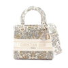 Dior Medium Embroidered Canvas Around The World Stella Lady D Lite Secondhand