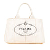 Secondhand Prada Canvas Canapa Logo Satchel