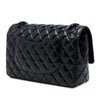 Secondhand Chanel Medium Classic Shiny Crumpled Calfskin So Black Double Flap