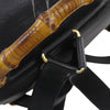 Gucci Calfskin Bamboo Drawstring Backpack Secondhand