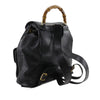 Gucci Calfskin Bamboo Drawstring Backpack Secondhand