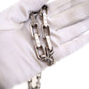 Secondhand Louis Vuitton Stainless Steel Monogram Chain Link Necklace