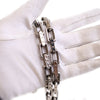 Secondhand Louis Vuitton Stainless Steel Monogram Chain Link Necklace