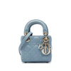 Dior Micro Lambskin Cannage Lady Dior Secondhand