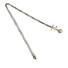 Chanel CC Gold Plated Faux Pearl Drop Pendant Necklace Secondhand