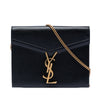 Saint Laurent Grain De Poudre Monogram Cassandra Chain Wallet Secondhand