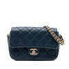 Secondhand Chanel Mini Quilted Caviar Chain Soul Flap
