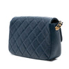 Secondhand Chanel Mini Quilted Caviar Chain Soul Flap