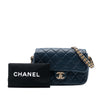 Secondhand Chanel Mini Quilted Caviar Chain Soul Flap
