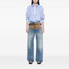 Gucci GG Canvas Double Pocket Belt Bag Secondhand